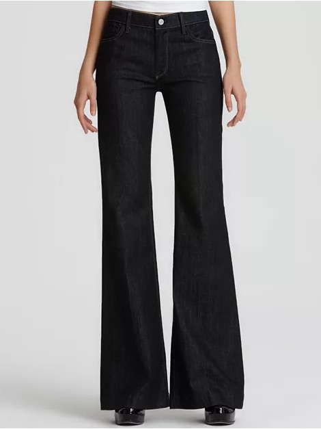 7 For All Mankind Dark Wash Women's High-Rise Flared Jeans Size 29